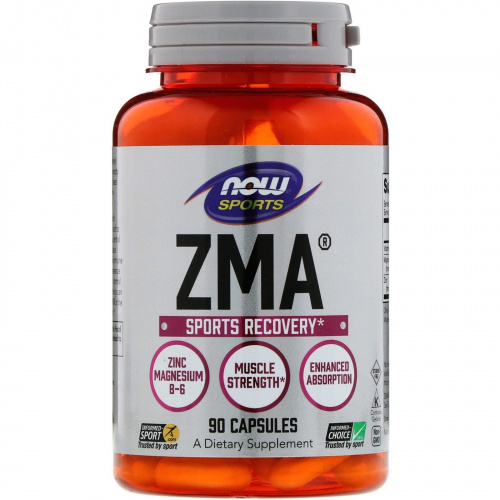 NOW ZMA 800 90 капсул