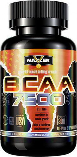 Maxler BCAA 7500 300 капсул