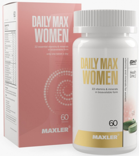 Maxler Daily Max Women 60 таблеток
