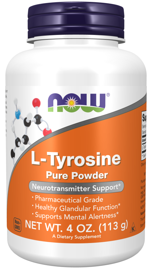 NOW L-Tyrosine Powder 113 грамм