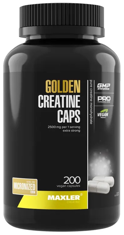 Maxler 100% Golden Creatine Caps 200 капсул