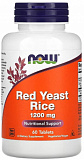 NOW Red Yeast Rice Extract 1200 мг 60 таблеток