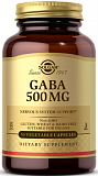 Solgar GABA 500 mg Vegetable Capsules 50 капсул