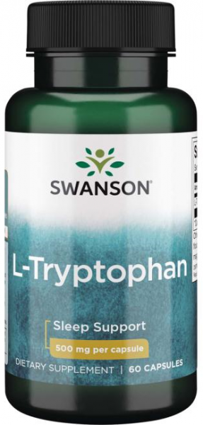 Swanson L-Tryptophan 500 mg 60 капсул