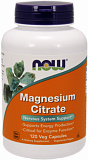 NOW Magnesium Citrate Veg Capsules 120 капсул