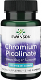 Swanson Chromium Picolinate 200 mcg 100 капсул