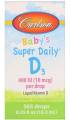 Carlson Labs Витамин Д3 для младенцев Super Daily D3 for Baby 400 IU 90 капель