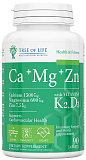 Tree of Life Ca+Mg+Zn+Vitamin K2,D3 90 таблеток