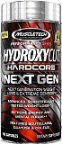 Muscletech Hydroxycut Hardcore Next Gen 100 капсул