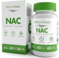 NaturalSupp NAC (N-ацетилцистеин) 60 капсул