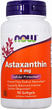 NOW Astaxanthin 4 мг softgels 60 капсул