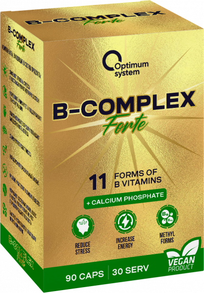 Optimum System Gold Series B-Complex Forte 90 капсул
