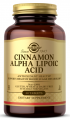 Solgar Cinnamon Alpha Lipoic Acid 60 таблеток
