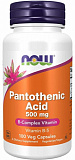 Now Pantothenic Acid 500 мг 100 капсул