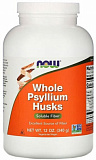 NOW Whole Psyllium Husks Цельная Оболочка Семян Подорожника 340 гр.