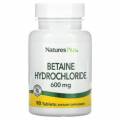 Nature's Plus Betaine Hydrochloride 600 mg 90 таб.