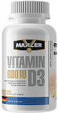 Maxler Vitamin D3 600 IU 240 капсул