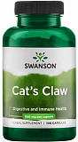 Swanson Cats Claw 500 мг 100 капсул