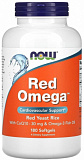NOW Red Omega 180 капсул