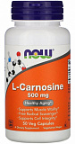 Now L-Carnosine 500 мг 50 капсул