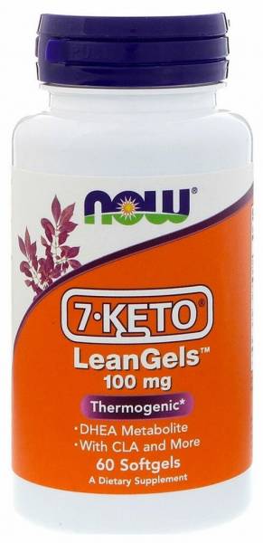 NOW 7-Keto LeanGels 100 мг 60 капсул