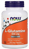NOW L-Glutamine 500 мг 120 капсул
