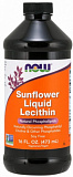 Now Sunflower Liquid Lecithin 473 мл