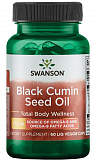 Swanson Black Cumin Seed Oil (Масло семян черного тмина) 500 мг 60 капсул