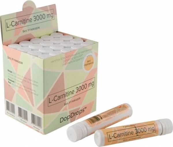 DopDrops L-Carnitine 3000 20 ампул