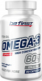 Be First Omega-3 60% High Concentration 60 капсул