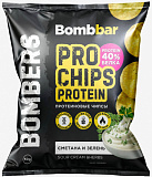 Bombbar BOMBERS PRO Чипсы протеиновые цельнозерновые 50 грамм