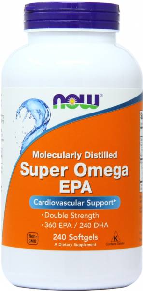 NOW Super Omega EPA 1200 240 капсул