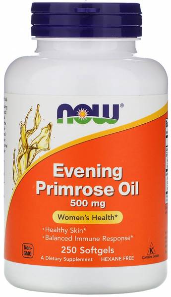 NOW Evening Primrose Oil 500 mg 250 капсул