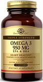 Solgar Omega-3 950 mg Epa & Dha Triple Strength 50 капсул