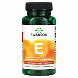 Swanson Vitamin E Natural 200 Iu (134,2 mg) 250 капсул