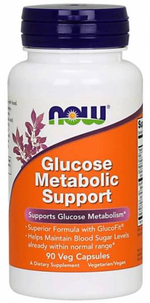Now Glucose Metabolism Support 90 капсул
