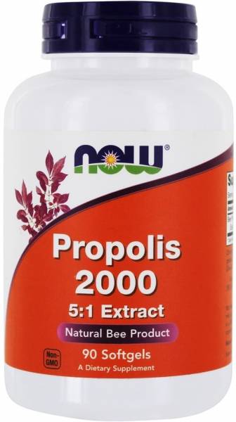 NOW Propolis 2000 5:1 Extract 90 капсул