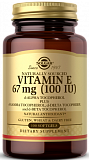Solgar Vitamin E 67 MG (100 IU) Mixed Softgels 100 капсул