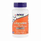 NOW L-Carnitine (L-Карнитин) 500 мг 60 капсул