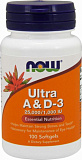 NOW Ultra A&D-3 25000/1000 100 капсул