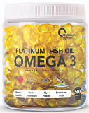 Optimum System Platinum Omega 3 500 капсул