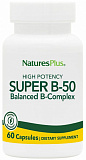 Nature's Plus Super B-50 Complex 60 капсул