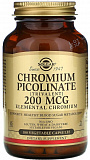 Solgar Chromium Picolinate 200 мкг 180 капсул