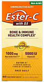 American Health Ester-C 1000 mg With D3 5000 IU 60 таб.