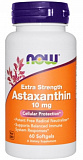 NOW Astaxanthin (Астаксантин) 10 мг 60 капсул