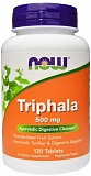 NOW Triphala 500 мг 120 табл