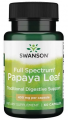 Swanson Full Spectrum Papaya Leaf 400 мг 60 капсул
