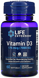 Life Extension Vitamin D3 7000 МЕ 60 капсул