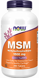 NOW MSM 1500 mg 200 таблеток