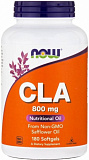 NOW CLA 800 mg 180 капсул